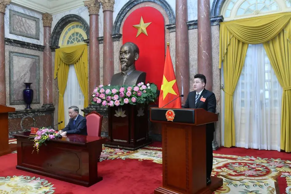 Phát biểu tại Phủ Chủ tịch