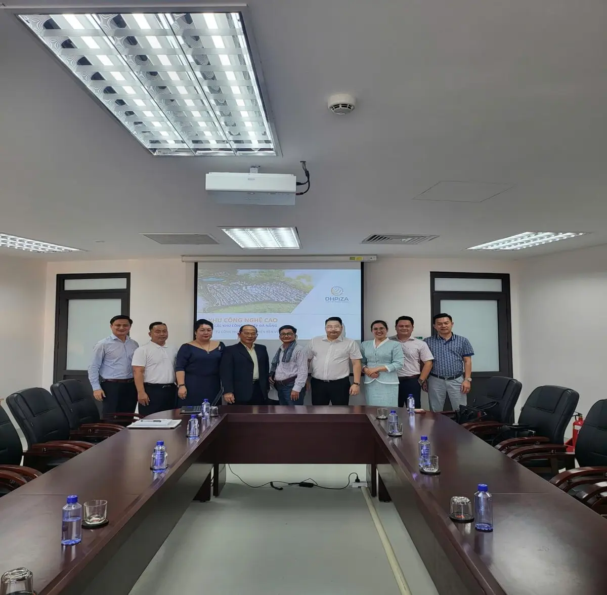 Buổi làm việc tại Khu Công nghệ cao